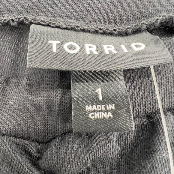 Torrid Plus Mini Challis Hanky Hem Dress Floral Strapless Size 1X (14-16) NWT - Picture 7 of 9